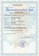 živnostenský list