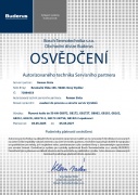 osvědčení Bosch thermotechnika 2025
